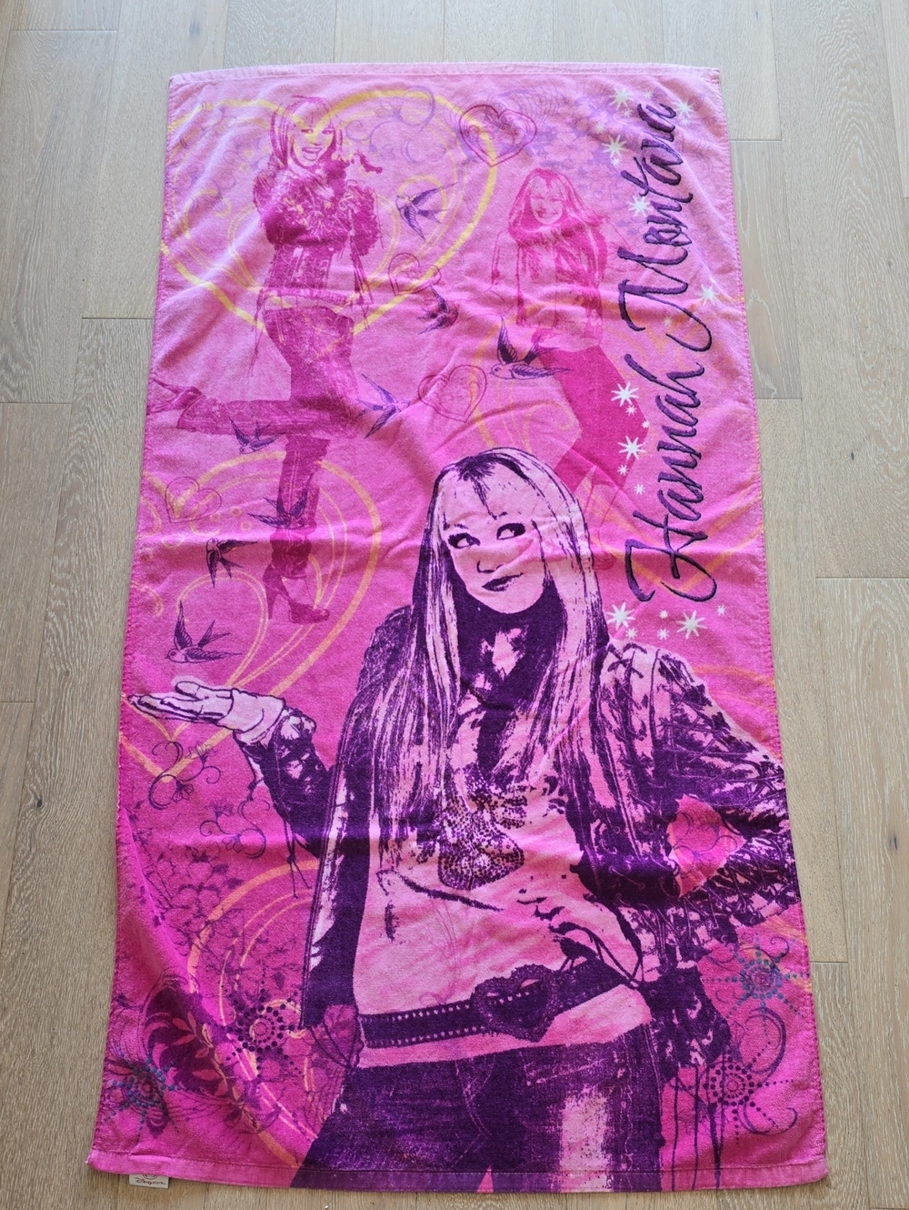 Disney Hannah Montana Beach Towel - Collectible